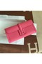 Hermes Original jige swift Leather Clutch 37088 cherry blossoms  Replica