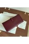 Hermes Original jige swift Leather Clutch 37088 claret  Replica