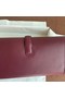 Hermes Original jige swift Leather Clutch 37088 claret  Replica