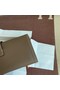 Hermes Original jige swift Leather Clutch 37088 dark gray  Replica