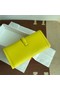 Hermes Original jige swift Leather Clutch 37088 lemon  Replica