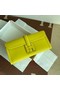 Hermes Original jige swift Leather Clutch 37088 lemon  Replica