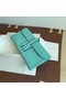 Hermes Original jige swift Leather Clutch 37088 light blue  Replica