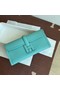 Hermes Original jige swift Leather Clutch 37088 light blue  Replica