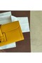Hermes Original jige swift Leather Clutch 37088 yellow  Replica