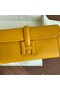 Hermes Original jige swift Leather Clutch 37088 yellow  Replica