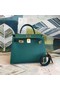 Hermes original Kelly Epsom Leather KL32 green  Replica