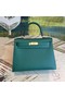 Hermes original Kelly Epsom Leather KL32 green  Replica
