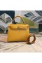 Hermes original Kelly Epsom Leather KL32 yellow  Replica