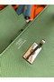Hermes Original kelly espom leather to go woc Bag H4087 green  Replica