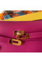 Hermes Original kelly espom leather to go woc Bag H4087 Purplish red  Replica