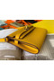 Hermes Original kelly espom leather to go woc Bag H4087 yellow  Replica