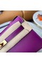 Hermes Original swift Leather KEL2278 purple&gold-Tone Metal  Replica