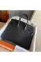 Hermes original Togo Leather HB25O Black  Replica