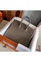 Hermes original Togo Leather HB25O dark gray  Replica