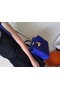 Hermes original Togo leather kelly bag KL320 blue  Replica