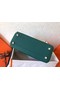Hermes original Togo leather kelly bag KL320 green  Replica