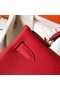 Hermes original Togo leather kelly bag KL320 red  Replica