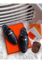 Hermes Oz Mules In Noir Calfskin  Replica