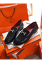 Hermes Paris Loafers In Black Goatskin  Replica