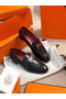 Hermes Paris Loafers In Black Goatskin  Replica