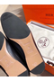 Hermes Paris Loafers In Black Goatskin  Replica