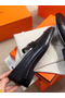 Hermes Paris Loafers In Noir Goatskin  Replica