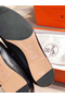 Hermes Paris Loafers In Noir Goatskin  Replica