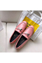Hermes Paris Loafers In Pink Goatskin  Replica