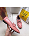 Hermes Paris Loafers In Pink Goatskin  Replica