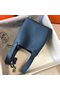 Hermes Picotin Lock 18 Bag In Blue Agate Clemence Leather  Replica