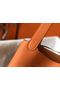 Hermes Picotin Lock 18 Bag In Orange Clemence Leather  Replica