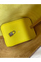Hermes Picotin Lock 18 Bicolor Handmade Bag in Lime and Gold Clemence Leather  Replica