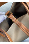 Hermes Picotin Lock 18 Bicolor Handmade Bag in Taupe and Gold Clemence Leather  Replica