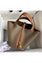 Hermes Picotin Lock 18 Bicolor Handmade Bag in Taupe and Gold Clemence Leather  Replica