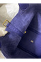 Hermes Picotin Lock 18 Handmade Bag in Blue Encre Clemence Leather  Replica
