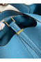 Hermes Picotin Lock 18 Handmade Bag in Blue Jean Clemence Leather  Replica