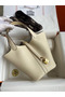 Hermes Picotin Lock 18 Handmade Bag in Nata Clemence Leather  Replica