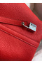Hermes Picotin Lock 18 Handmade Bag in Red Clemence Leather  Replica