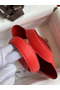 Hermes Picotin Lock 18 Handmade Bag in Red Clemence Leather  Replica