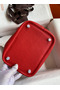 Hermes Picotin Lock 18 Handmade Bag in Red Clemence Leather  Replica