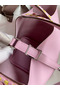 Hermes Picotin Lock 18 Tressage De Cuir Bag in Mauve Sylvestre Epsom Calfskin  Replica