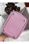 Hermes Picotin Lock 18 Tressage De Cuir Bag in Mauve Sylvestre Epsom Calfskin  Replica
