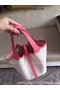 Hermes Picotin Lock 18cm Bag Canvas HPL8618T Pink  Replica