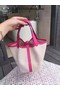 Hermes Picotin Lock 18cm Bag Canvas HPL8618T Rose  Replica