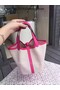 Hermes Picotin Lock 18cm Bag Canvas HPL8618T Rose  Replica