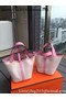Hermes Picotin Lock 18cm Bag Canvas HPL8618T Sakura  Replica