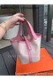 Hermes Picotin Lock 18cm Bag Canvas HPL8618T Sakura  Replica