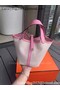Hermes Picotin Lock 18cm Bag Canvas HPL8618T Sakura  Replica