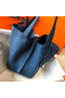 Hermes Picotin Lock 22 Bag In Blue Agate Clemence Leather  Replica